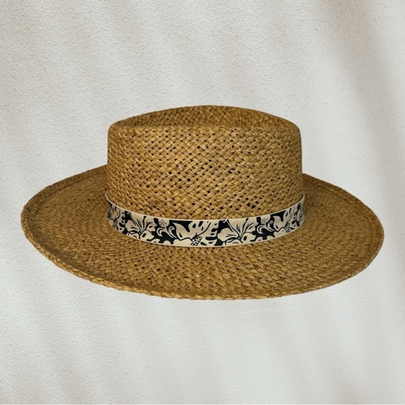 Summer Club Straw Hat Size L/XL Australian Sun Protection Head Head Head EUC - Picture 3 of 8